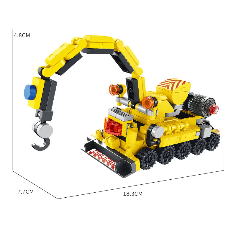 Rounded crane 6 潘洛斯 PANLOSBRICK 605002 image 4