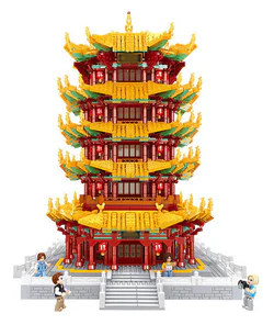 China's famous building: the Hubei Wuhan Yellow Crane Building