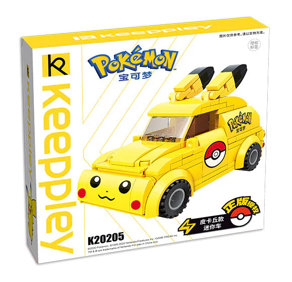 Pokémon: Pikachu Mini Car Accessory 启蒙 QMAN/ENLIGHTEN/Keeppley K20205 image 3