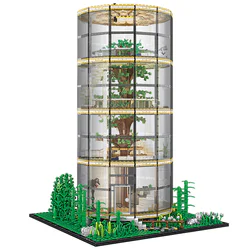 Glass tree house