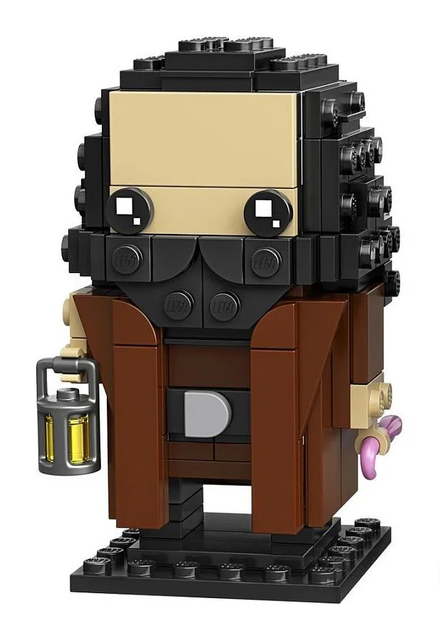 square head: Harry Potter: Hagrid and Buckbeak 乐高 LEGO 40412 image 3