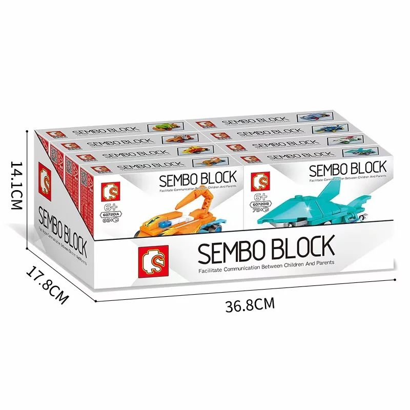 Wind Fire Ring Racing Cars, 8 models, Rebound Car 森宝 SEMBO 607201 image 3