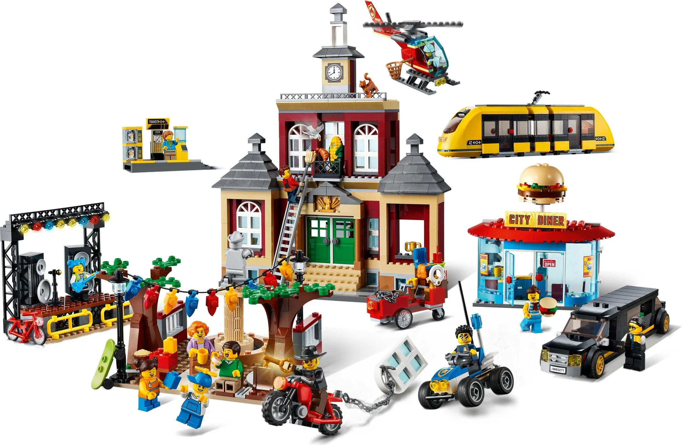 Central Square 乐高 LEGO 60271 image 11
