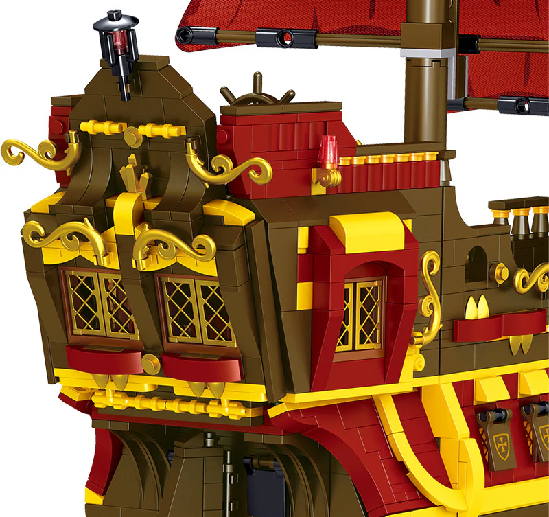 Pirate Kingdom: The Moby Dick of Pirate Ships 哲高 ZHEGAO 982006 image 12