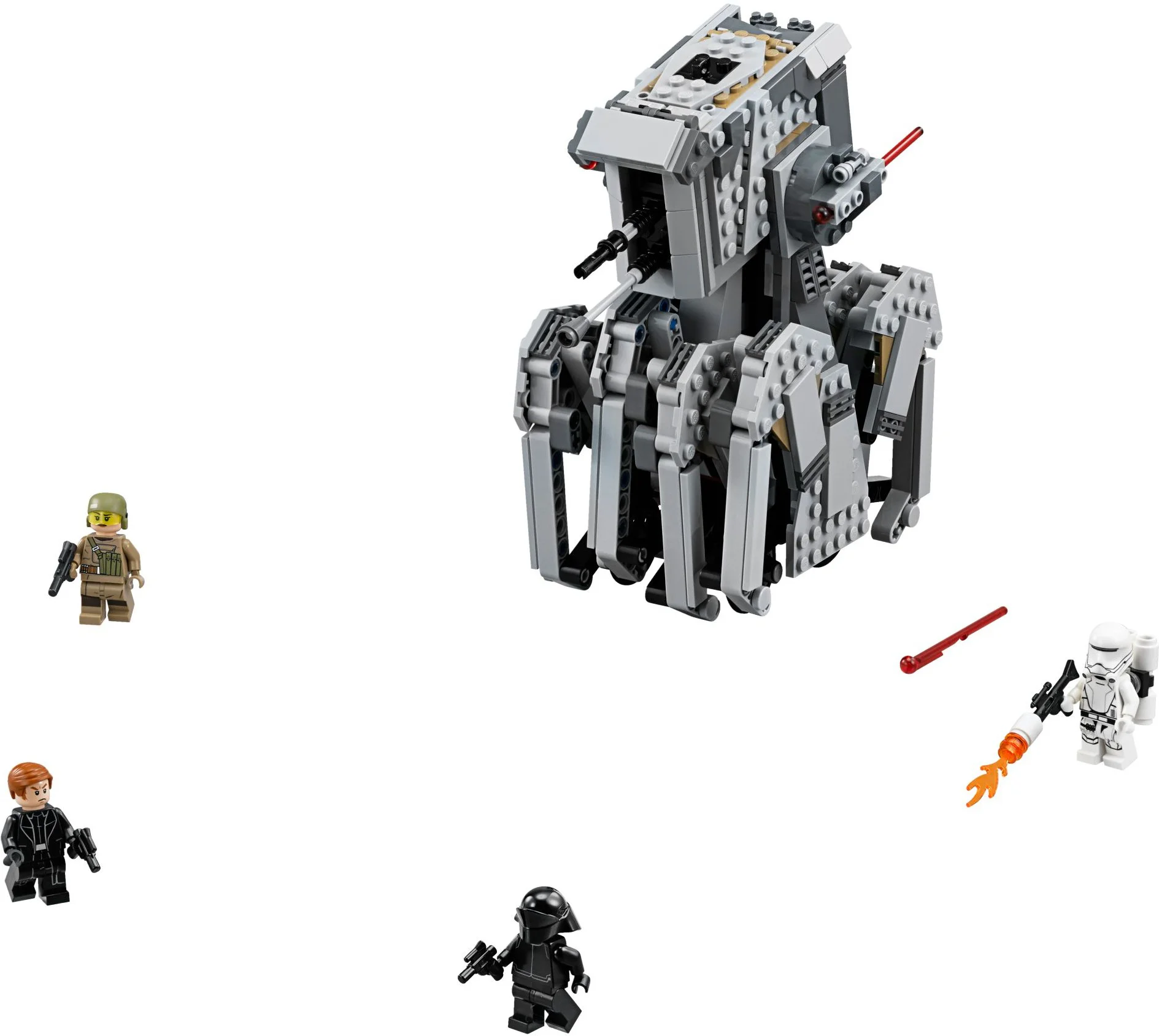 Heavy-duty walking reconnaissance robot of the first order. 10899