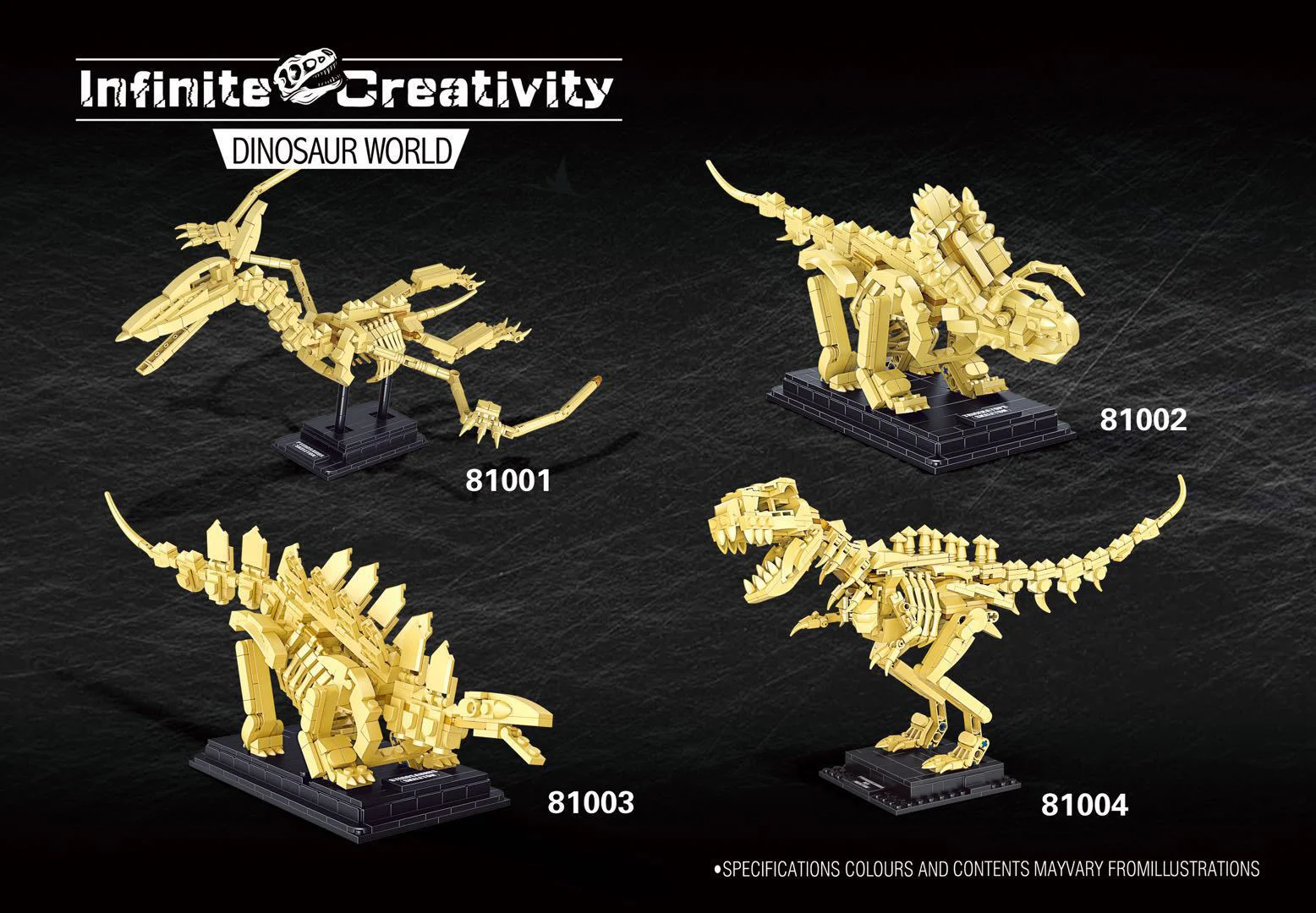 The Wing Dragon Bones Model 迪库 DECOOL/酷小砖 BrickCool 81001 image 2