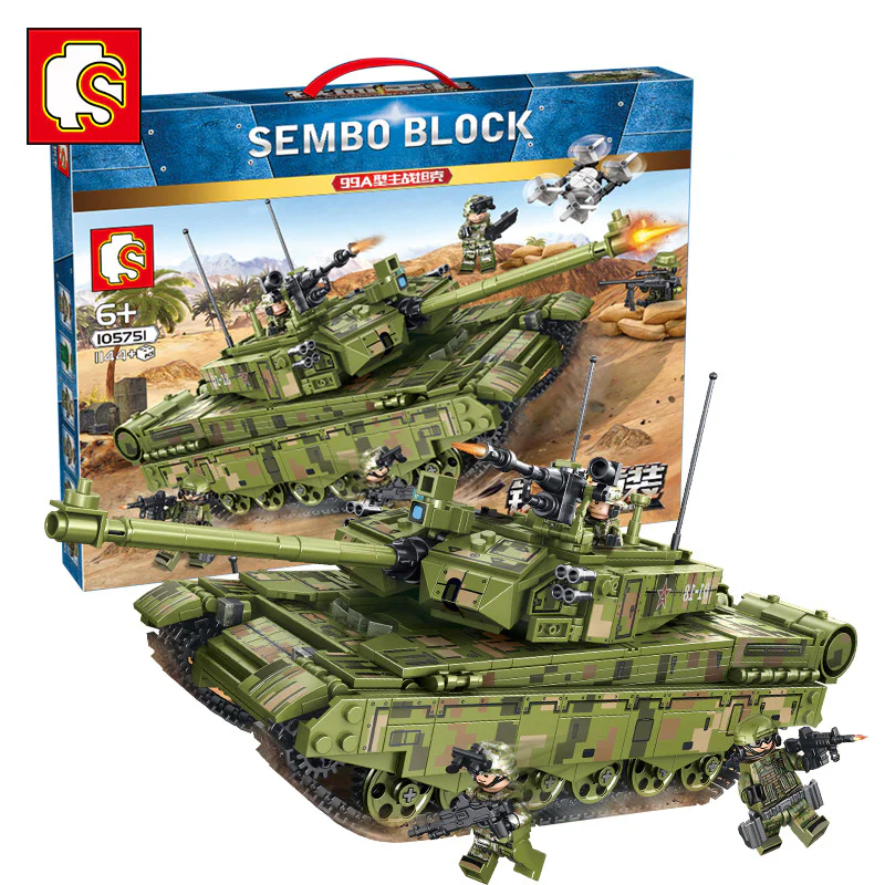 HEAVY IRON BLOOD: TYPE 99A MAIN BATTLE TANK 森宝 SEMBO 105751 image 1
