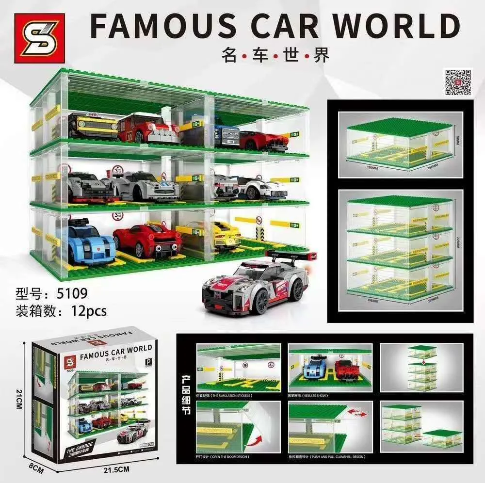 Luxury Car World: Three-Story Luxury Garage 5109