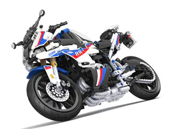 Technology assembly car model: Racing motorcycle 7054 1:6