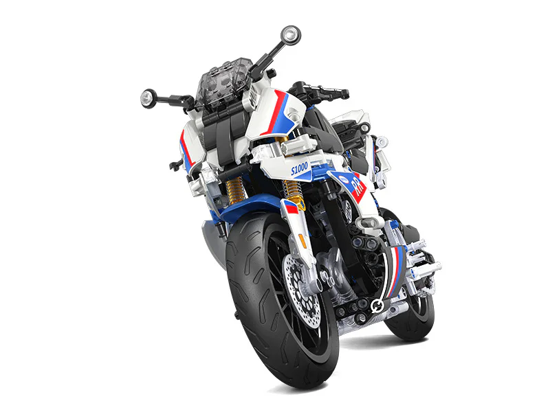 Technology assembly car model: Racing motorcycle 7054 1:6 卫乐 Winner 7054 image 10