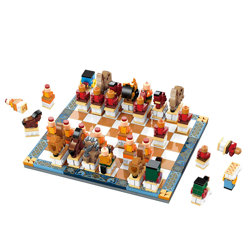National game: Mongolian chess 启蒙 QMAN/ENLIGHTEN/Keeppley K10123