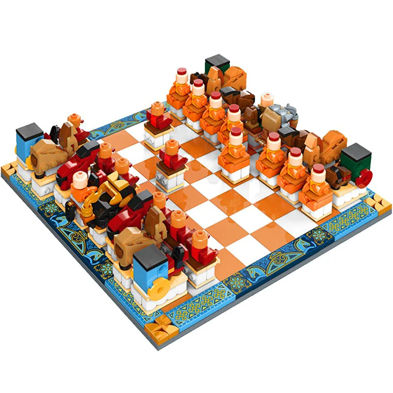 National game: Mongolian chess 启蒙 QMAN/ENLIGHTEN/Keeppley K10123 image 2