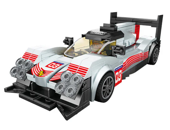 Ultra-high-speed sports car: Porsche 911 方橙积木 Forange FC1603