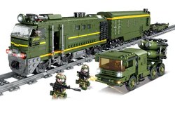MILITARY ENGINEER TRAIN: DF-41 INTERCONTINENTAL BALLISTIC MISSILE TRAIN