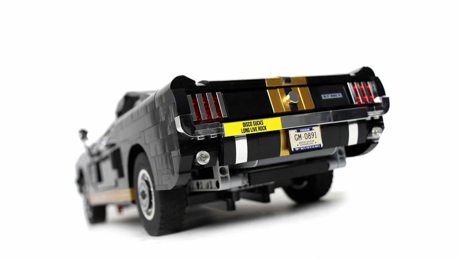 1965 FORD MUSTANG GT 350-H 迪库 DECOOL/酷小砖 BrickCool 33008 image 5