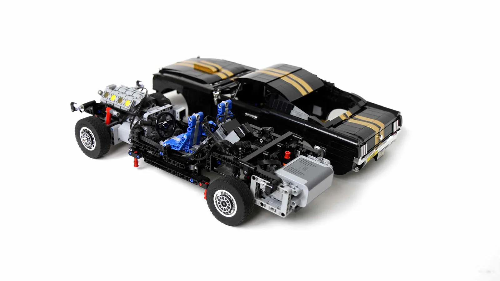 1965 FORD MUSTANG GT 350-H 迪库 DECOOL/酷小砖 BrickCool 33008 image 8