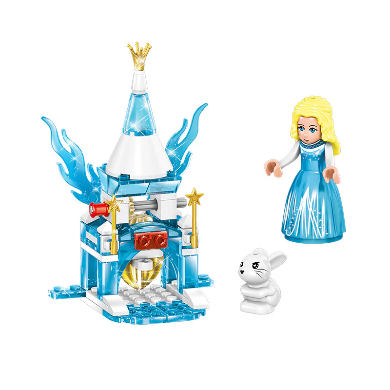Windsor Castle's Ice Seasons: Fantasy Ice Linking Castle 4 哲高 ZHEGAO QL1165 image 2