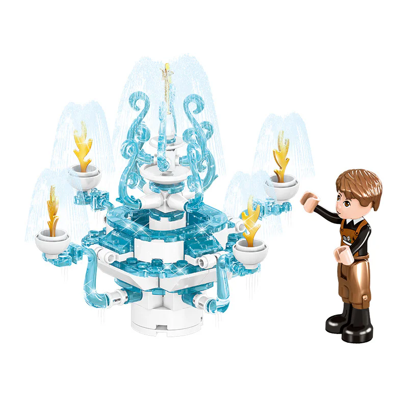 Windsor Castle's Ice Seasons: The Mysterious Ice Flying Castle 哲高 ZHEGAO QL1166 image 4
