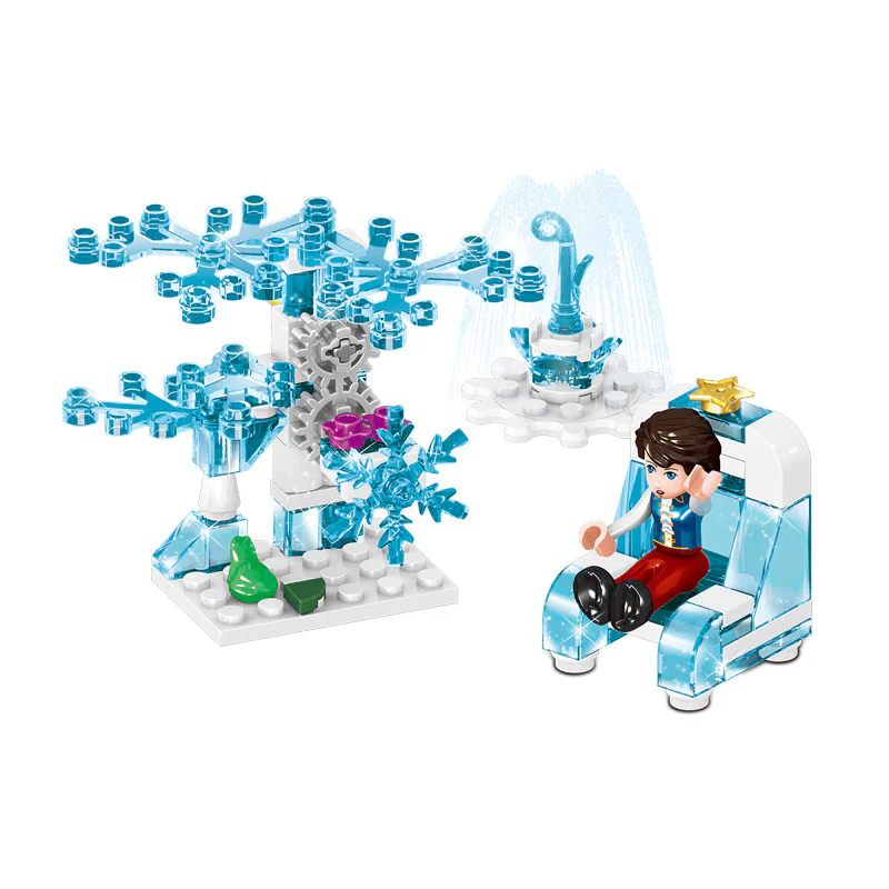 Windsor Castle's Ice Seasons: Fantasy Ice Linking Castle 4 哲高 ZHEGAO QL1165 image 4