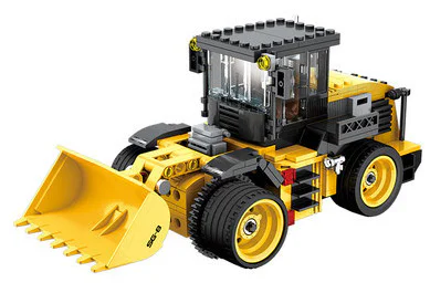 Remote-Controlled Truck for Building Block Engineering 维思积木 WISEBLOCK/奥迪双钻 HA389055
