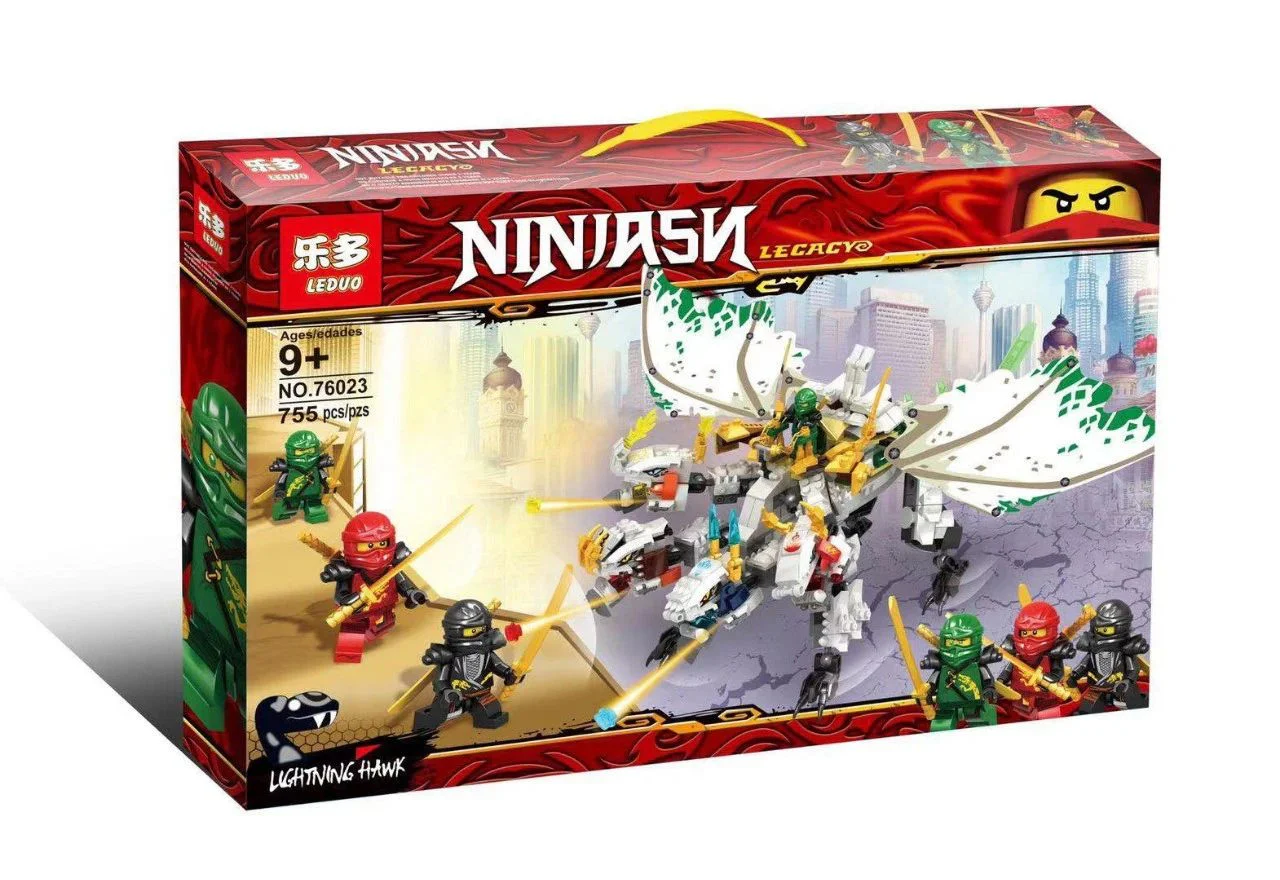 The Four Dragons of Mirage Ninja 乐多LEDUO 76023 image 1