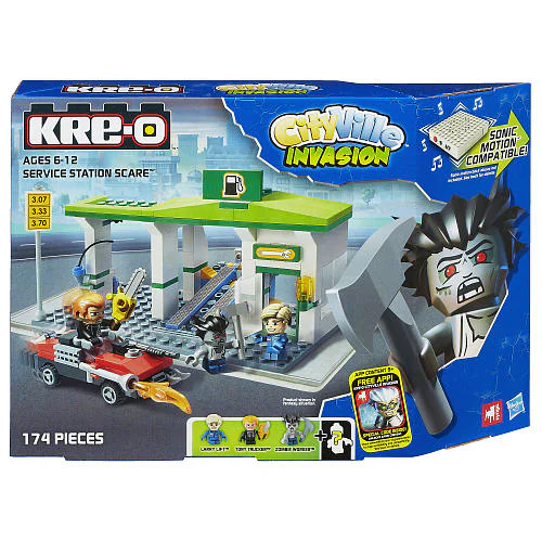 Attack gas station 酷垒 Kre-O A3246