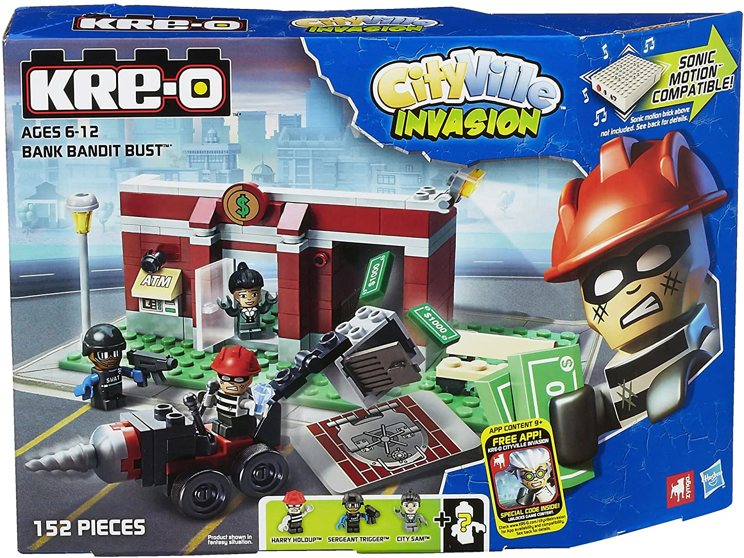 Bank robbery 酷垒 Kre-O A3253