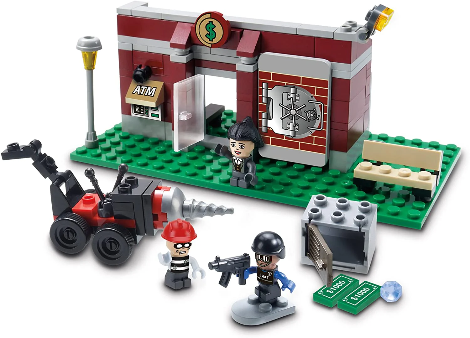 Bank robbery 酷垒 Kre-O A3253 image 1