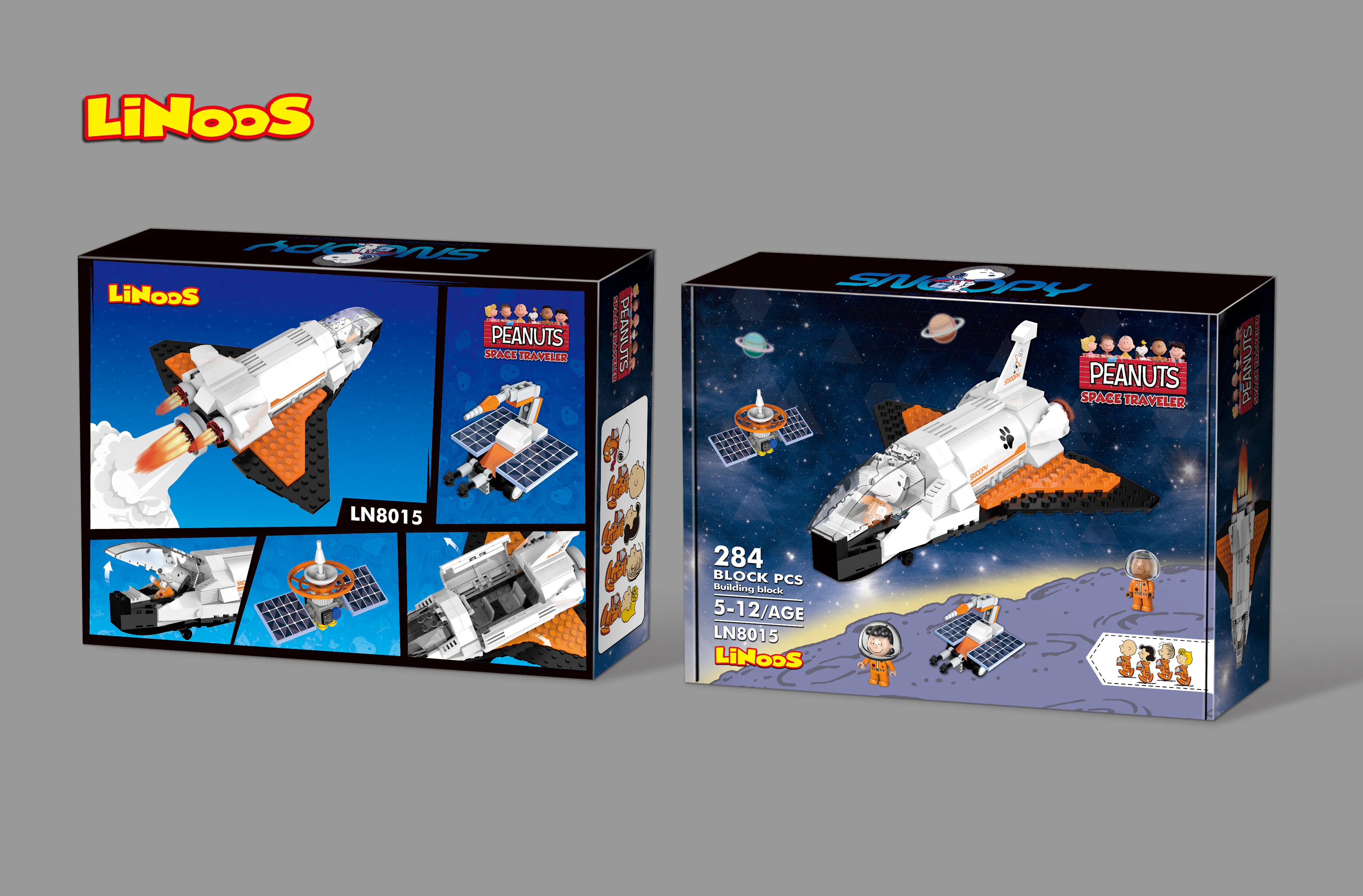 Snoopy: Space Shuttle 哲高 ZHEGAO LN8015 image 2