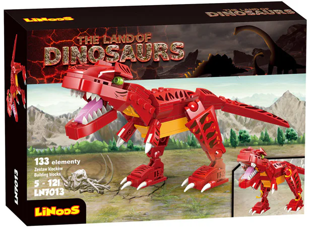 Dinosaur Island 6 flavors 哲高 ZHEGAO LN7017 image 2