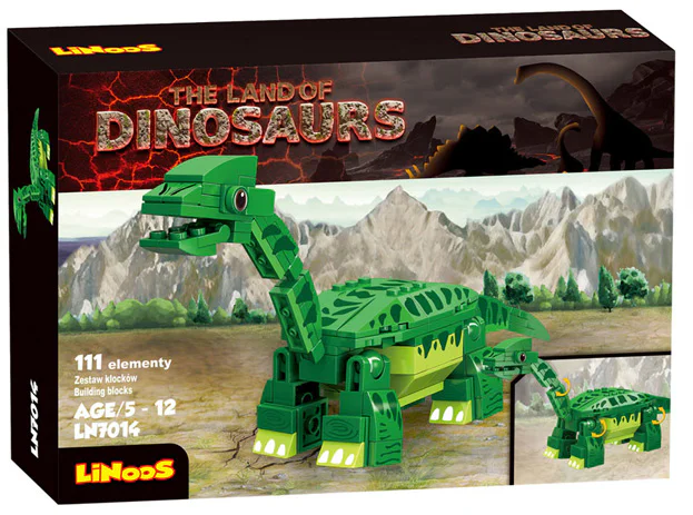 Dinosaur Island 6 flavors 哲高 ZHEGAO LN7017 image 3