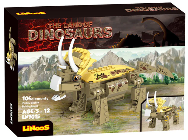 Dinosaur Island 6 flavors 哲高 ZHEGAO LN7017 image 6