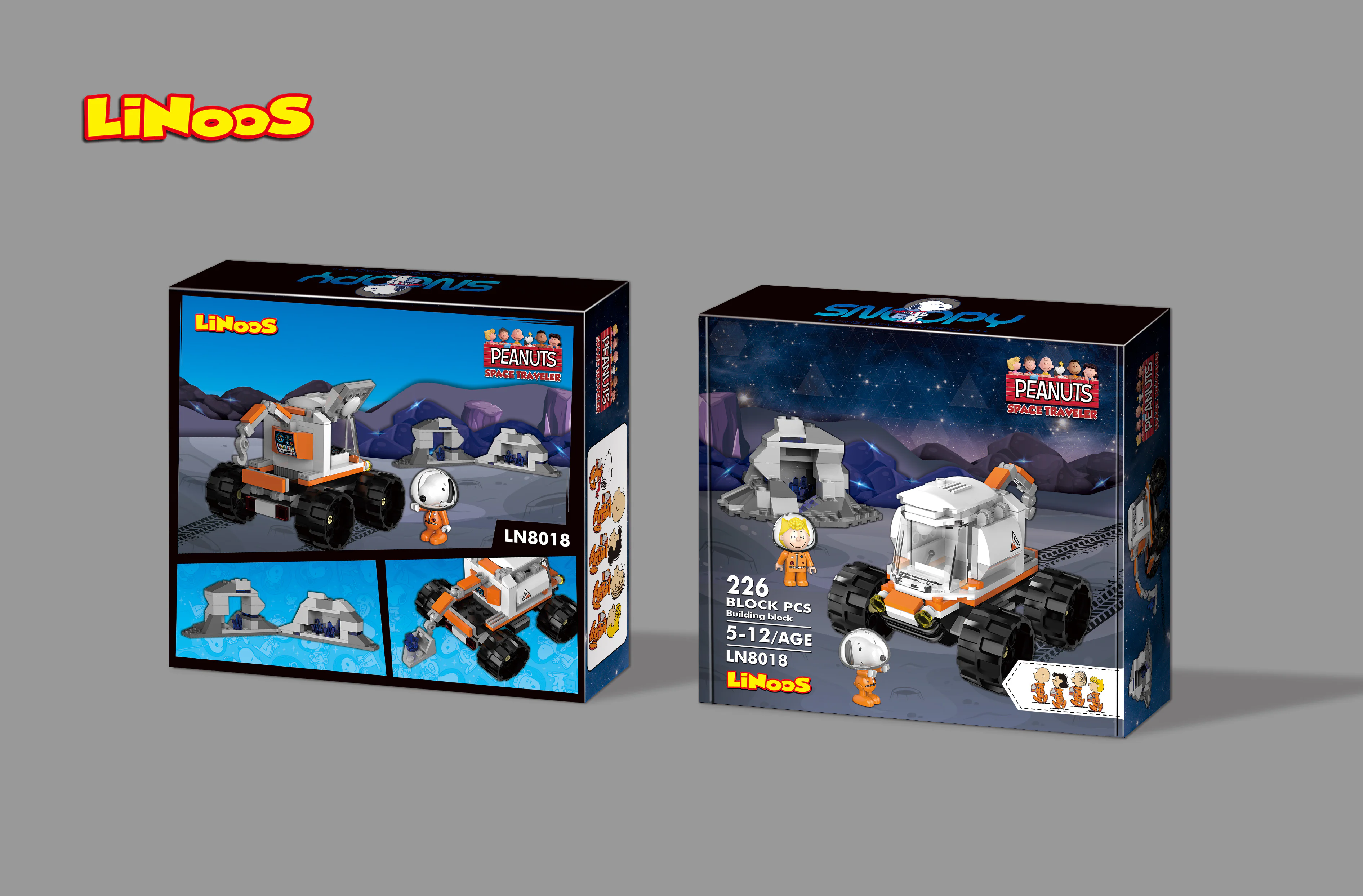 Snoopy: Space Engineering Vehicle 哲高 ZHEGAO LN8018 image 2