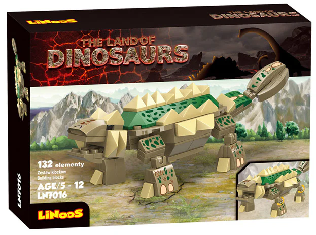 Dinosaur Island 6 flavors 哲高 ZHEGAO LN7017 image 8
