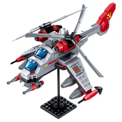 Red alert: double-edged helicopter