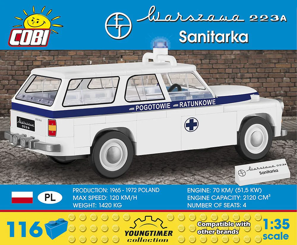 Warsaw 223 K Sanitary COBI 24549 image 1