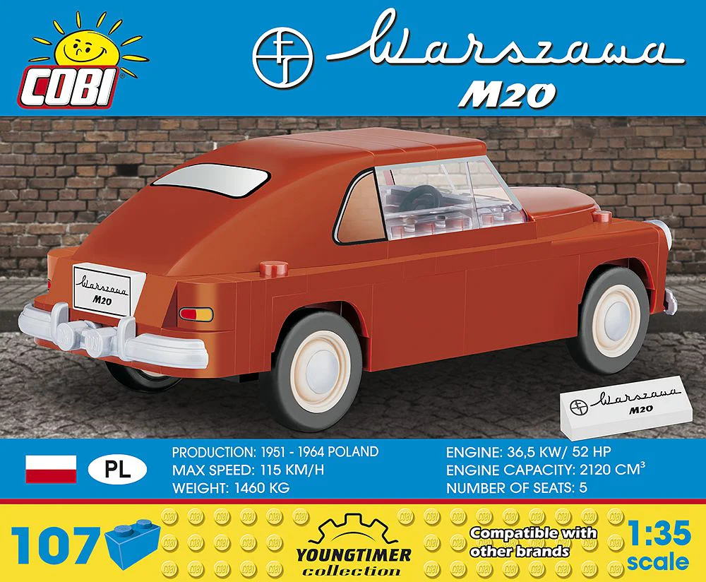 Warszawa M20 COBI 24550 image 1
