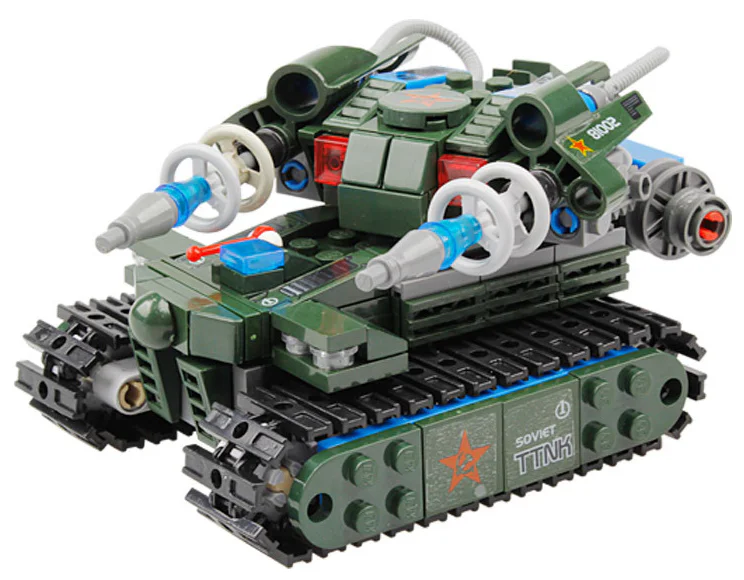 Red alert: magnetic storm tanks 开智 KAZI/高博乐 GBL KY81002