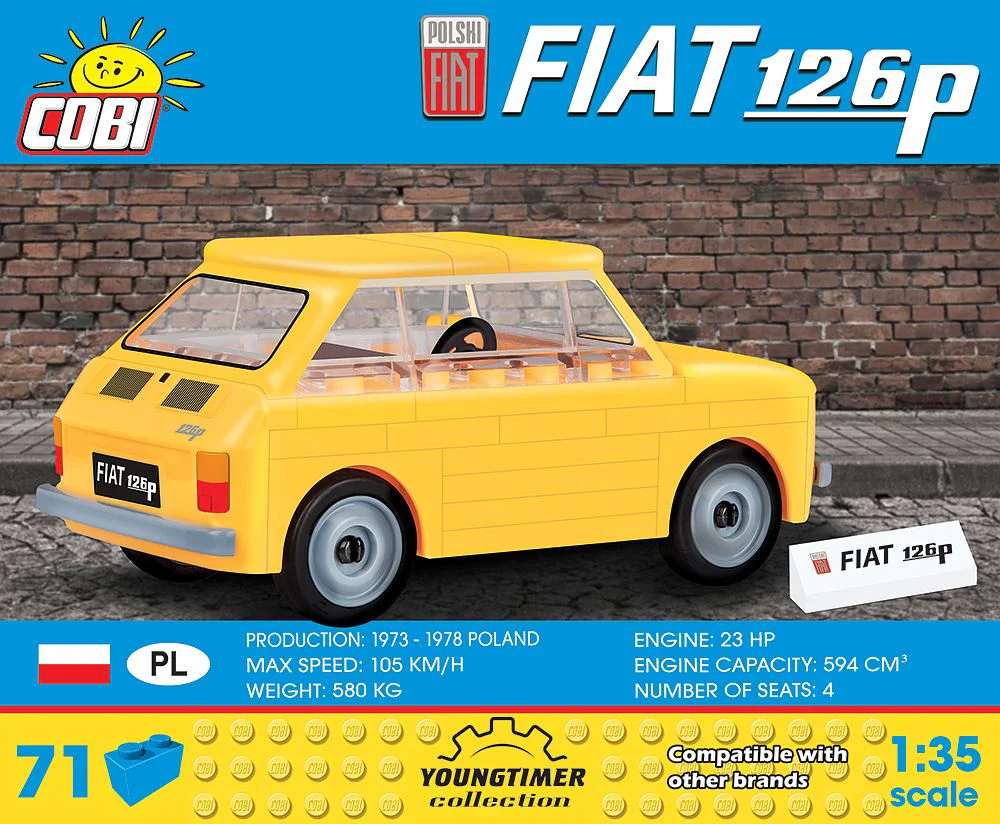 Fiat 126P COBI 24530 image 1