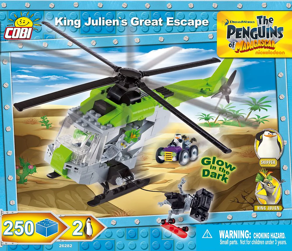 The Great Escape of King Julian COBI 26282