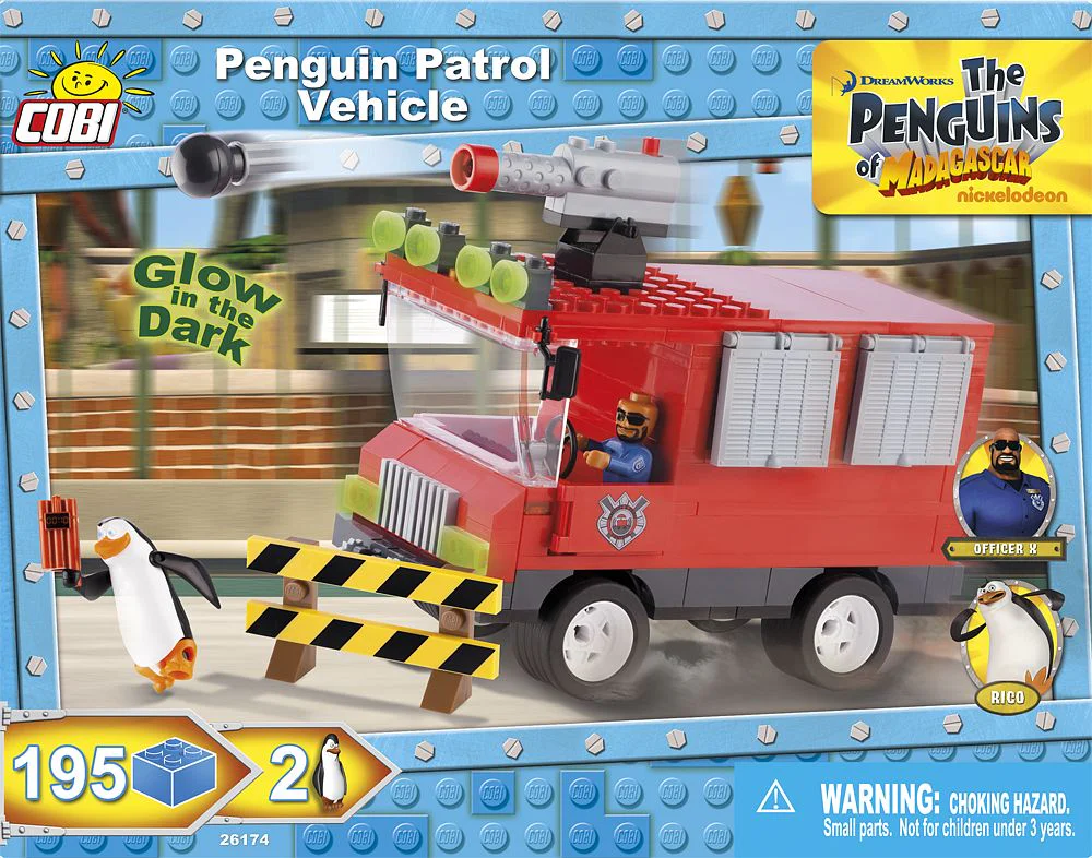 Penguin patrol vehicle COBI 26174