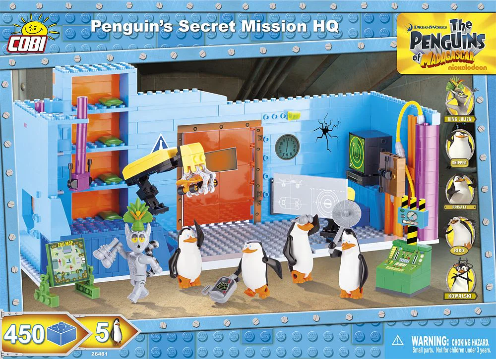 Penguin's Secret Task Headquarters COBI 26481