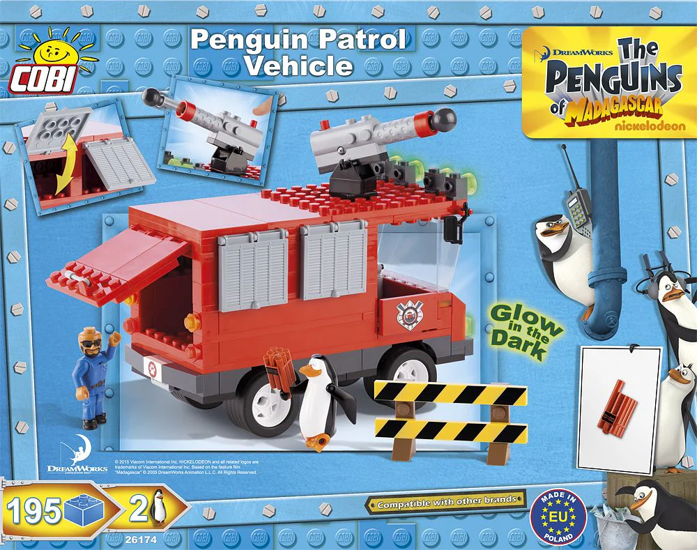 Penguin patrol vehicle COBI 26174 image 1