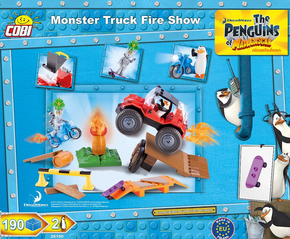 Monster Jam Fire Show COBI 26190 image 1