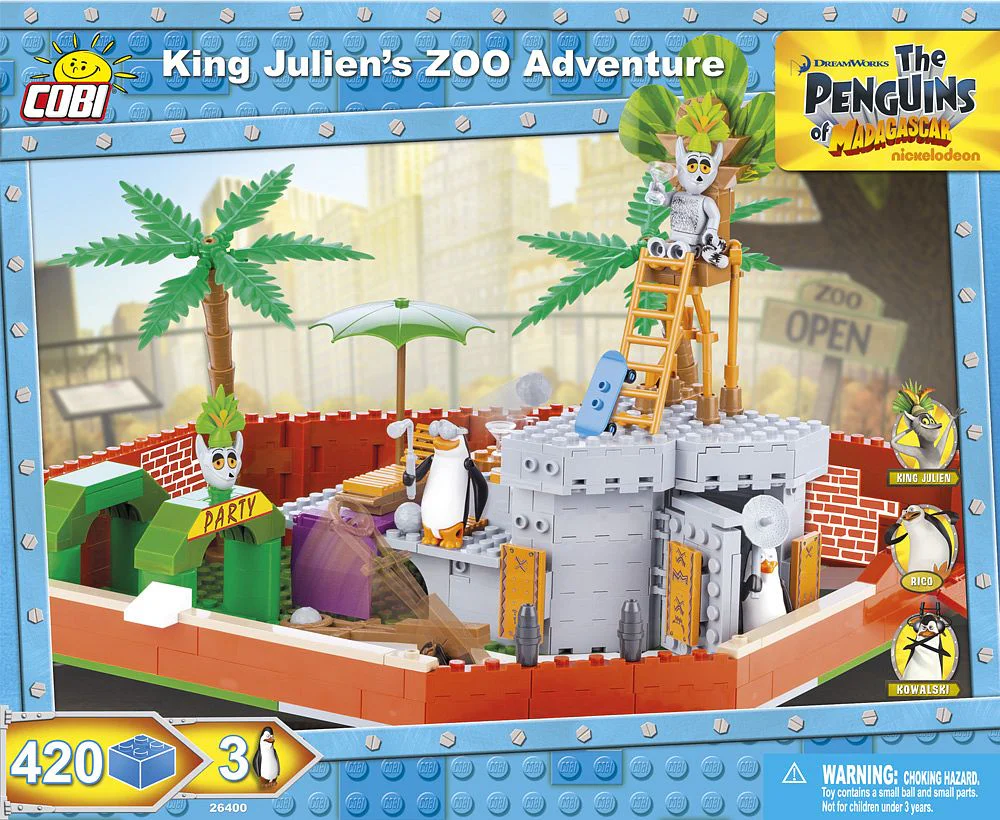 King Julian's zoo adventure COBI 26400