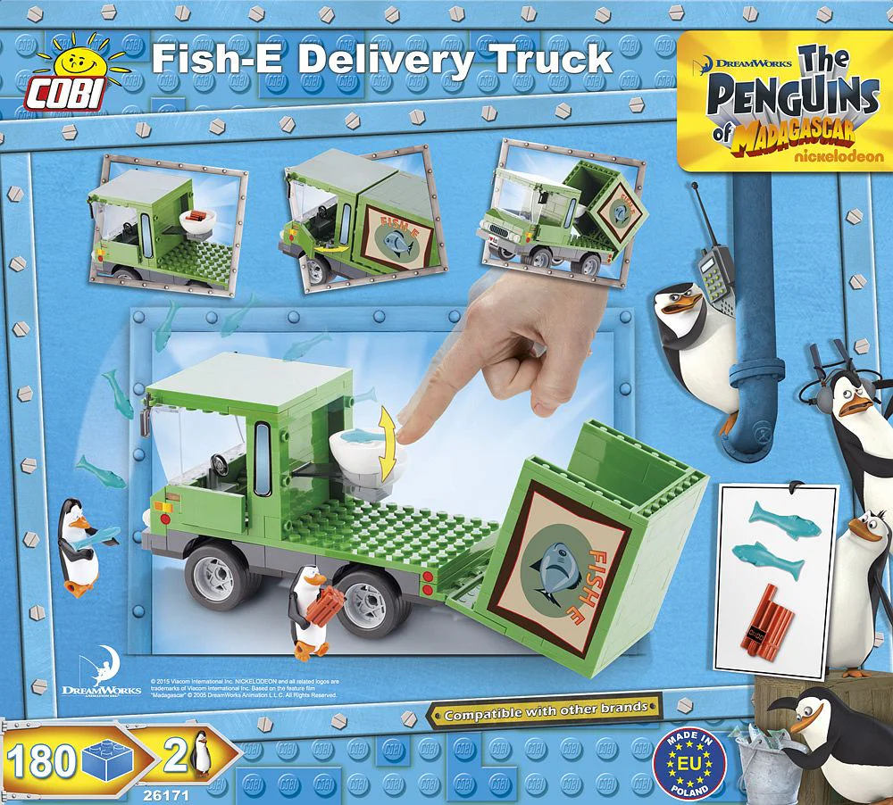 Fish-E Freight Truck COBI 26171 image 1