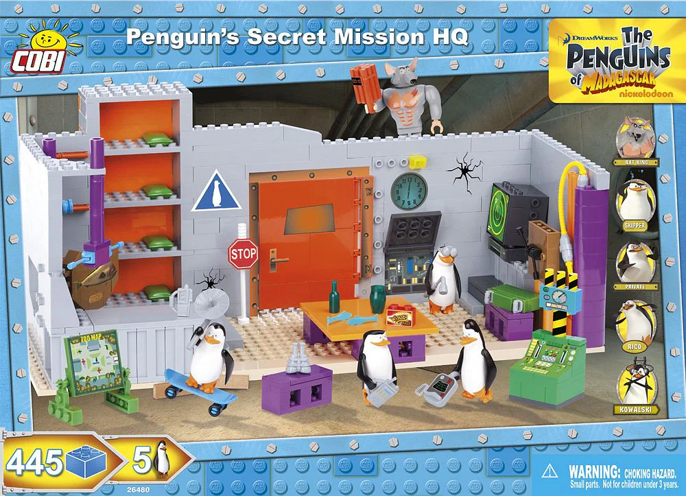 Penguin's Secret Task Headquarters COBI 26480