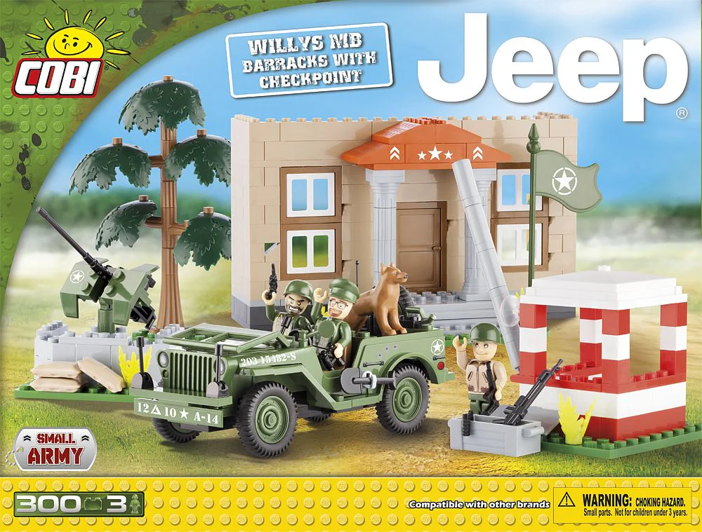 Willis MB Jeep Barracks and Checkpoint COBI 24302