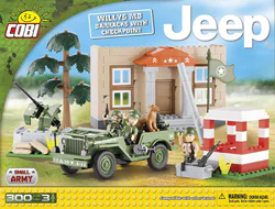 Willis MB Jeep Barracks and Checkpoint