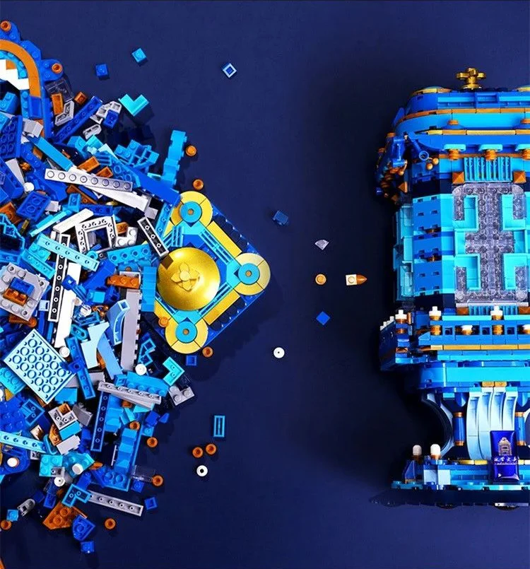 Forbidden City Stationery: Inkwell Palace Lantern Carved Glass Palace Lantern 悦创 HAPPYBUILD/信宇科技 XQ18001 image 18